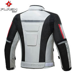 Veste de moto Veste de motocross pour hommes Veste d'équitation de moto durable avec protection EVA Vêtements de course sur route - Product Image 6