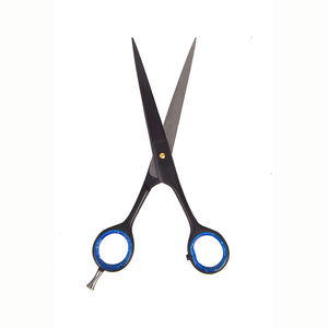 Ciseaux de coiffeur Ciseaux de coupe de cheveux Ciseaux de salon de coiffure finition satinée de 6.5 pouces avec repose-doigt réglable - Product Image 3