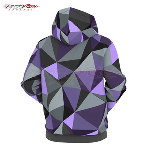 Sudadera con capucha de sublimación básica para hombre con manga completa y capucha con cordón en estampado completo personalizado Sudadera con capucha de sublimación para hombre con estilo - Product Image 4