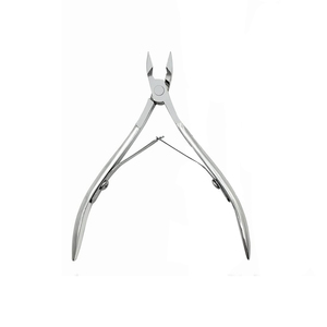 Pinza para uñas con punta de resorte de doble parte superior, el mejor grado quirúrgico, pinza para cutículas de uñas de 5 ", acabado pulido hecho con acero inoxidable - Product Image 3