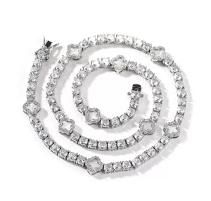 La plupart de chaîne exigée de tennis de diamant de Moissanite légère ou durable et grande pour superposer des chaînes disponibles au prix usine - Product Image 4