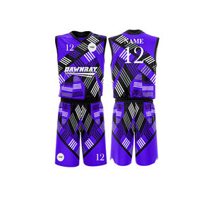 Kit de basket-ball professionnel, maillot et short en Polyester respirant à séchage rapide, vêtements de sport d'équipe pour hommes, femmes et jeunes - Product Image 3