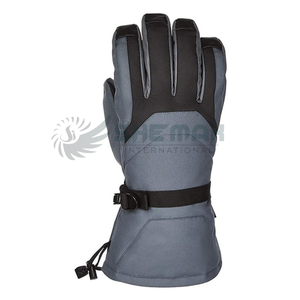 Guantes de esquí impermeables con aislamiento, guantes de nieve para niños con forro polar cálido, muñequeras ajustables y palmas duraderas reforzadas - Product Image 5