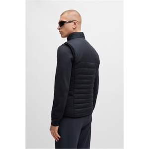 Gilet matelassé, design unique, col en V, vêtement d'extérieur décontracté d'automne pour hommes, sans manches, fabriqué au Pakistan, prix bas - Product Image 3
