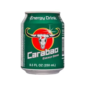 Distribuidor atacadista de bebidas energéticas Carabao Original 250ml, bebidas em latas 330ml