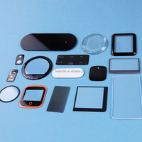 Verre d'écran en verre trempé personnalisé de 1,0mm 1.5mm 2mm Smartwatch