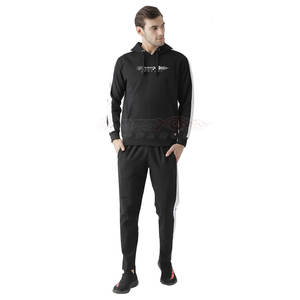 2023 New Arrival <b>Men's</b> High Quality Cotton Fleece Sports Pullover Tracksuit Jogging Tracksuit in Plus Size for Winter - Product Image 1
