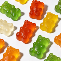 Bonbons Gélifiés Oursons en Gros, Personnalisables OEM ODM, Fabricant Marque Privée, Halal, Saveurs Assorties Fruitées Sucrées et Acidulées, TIK TOK