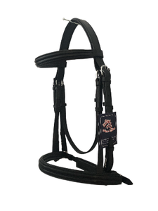 Bridas de equitación de cuero de vaca personalizables de alta calidad con hebillas de latón disponibles en tamaños personalizados - Product Image 4