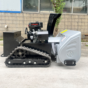 Remote Control Track <b>Snow</b> <b>Sweeper</b> Gasoline Engine <b>Snow</b> Blower Road <b>Snow</b> Plow Municipal Cleaning Machine Yellow - Product Image 3