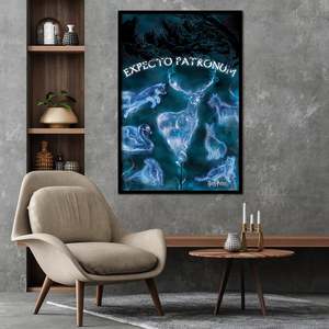 Póster de Estilo Moderno de Harry Potter 'Estoy Esperando al Patrono', Arte de Pared en Papel - Product Image 2