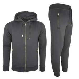 Vêtements de sport pour hommes pulls à capuche pantalons de survêtement pantalons avec logo personnalisé conception de 2 pièces survêtement Vente en gros OEM - Product Image 5