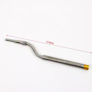 Ensemble d'instruments incurvés concaves décalés d'ostéotomes d'ascenseur de sinus d'implant dentaire de 5 PCs par amrid chirurgical - Product Image 2