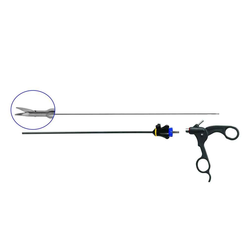 Micro Single Action Scissors Curved 5mm