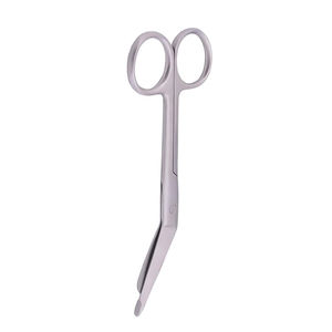 กรรไกรตัดผ้าพันแผลทางการแพทย์ทำจากสเตนเลสขนาด5.5นิ้วพร้อมใบมีดมุมและทราย - Product Image 6
