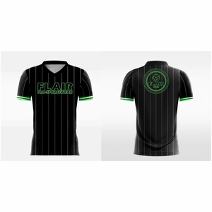 Maillot de football en polyester 100% de meilleure qualité Design personnalisé respirant confort devant court Service OEM disponible - Product Image 2