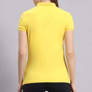 Polos transpirables al por mayor para mujer, camisetas con logotipo bordado personalizado, camisetas polo lisas de alta calidad, camisetas polo unisex personalizadas - Product Image 6