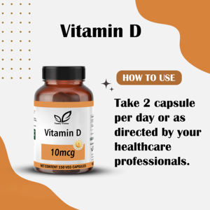 Fabricación de Marca Privada, 150 Cápsulas de 10mcg de Vitamina D, Suplementos Herbales para Mejorar la Densidad Ósea, Uso en Adultos, OEM/ODM - Product Image 5