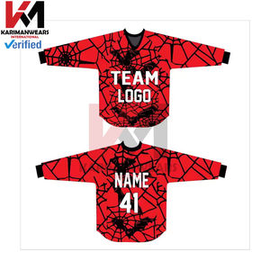 เสื้อกีฬาเพนท์บอลผ้าโพลีเอสเตอร์100% ระบายอากาศได้ดีน้ำหนักเบาเสื้อผ้ายืดได้สี่ทางแห้งเร็ว - Product Image 4