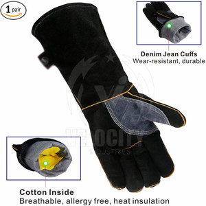 Gants de sécurité personnalisés en cuir respirant avec votre propre logo, nouveau style de services OEM, vente à chaud - Product Image 5