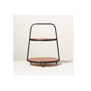 ขาตั้งเค้กไม้สวยงาม ออกแบบมาสำหรับผู้ที่ชื่นชอบการอบขนมที่บ้าน และการนำเสนอขนมหวานที่น่าดึงดูดด้วยลักษณะไม้ธรรมชาติ - Product Image 1