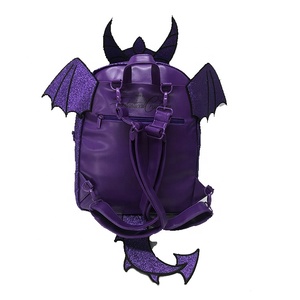 <span class=keywords><strong>Sac</strong></span> à dos personnalisé en Pu à haute capacité avec broderie de <span class=keywords><strong>Dragon</strong></span> - Product Image 3