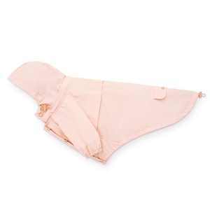 Chaqueta Impermeable Ligera <span class=keywords><strong>para</strong></span> Mascotas con Forro a Rayas Personalizado, <span class=keywords><strong>Chubasquero</strong></span> <span class=keywords><strong>para</strong></span> Perros con Orificio <span class=keywords><strong>para</strong></span> Arnés, Capucha Ajustable, Ropa de Lluvia <span class=keywords><strong>para</strong></span> Todos los Perros - Product Image 1