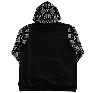 Sudadera con capucha deportiva personalizada de alta calidad, forro polar de poliéster transpirable, estampado sublimado Unisex sólido, precio barato al por mayor para invierno - Product Image 5
