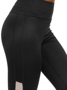 Leggings de gym taille haute personnalisés pour femmes, leggings imprimés confortables en polyester, spandex, tissu tricoté, extensible et respirant - Product Image 3
