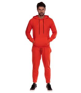 Conjuntos Deportivos Personalizables para Hombre, 100% Algodón, Corte Regular, Sudadera con Capucha, Trajes Deportivos de Alta Calidad para Correr - Product Image 1