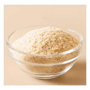 Polvo de Cáscara de Psyllium, Textura Fina, Color Blanco, Malla 40/60/100, Certificado HALAL, Suministro a Granel para la Fabricación de Bebidas de Fibra - Product Image 1