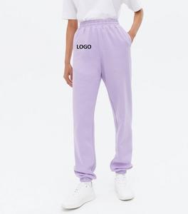 Pantalon de survêtement évasé ample avec logo brodé personnalisé dernier modèle pantalon en coton polaire avec poches cargo pour les sports de course décontractés - Product Image 4