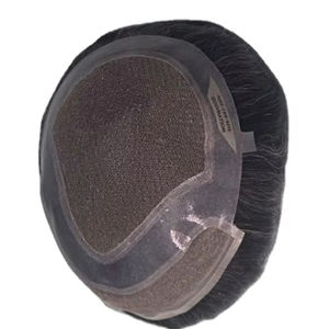 Toupee para Hombre Taz Hair, Peluca de Cabello Humano 100%, Densidad Cruda 60%-150%, Cabello Indio Remy, Resistente al Agua, Ondulado - Product Image 4