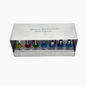 Ensemble de fraises manuelles en acier inoxydable pour implants dentaires, comprenant des forets, des expandeurs et des trephines, modèle JS-DLI-008, Classe I, CE ISO, OEM, chirurgical - Product Image 2