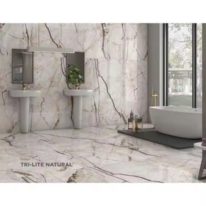 Prix du marbre émaillé China Glossy Greys: 800x1600mm Carreaux de sol en céramique polie avec impression Design en marbre 80x160cm - Product Image 2