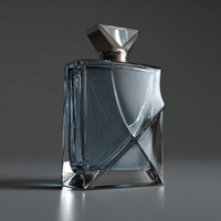Flacon de Cologne Personnalisé de Luxe, Flacon de Cologne Vide, 30ml 50ml 100ml, Flacons de Parfum en Verre avec Emballage Boîte