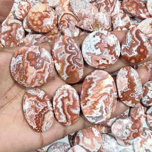 Meilleur modèle Rosita Jasper Cabochon Semi précieux Rosita dentelle Jasper pierre précieuse pour bijoux - Product Image 2