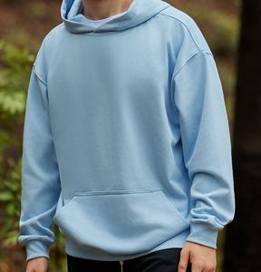 เสื้อฮู้ดสวมหัวแบบสวมหัวของผู้ชายเสื้อสเวตเตอร์ผ้าฝ้าย100% ขนาดใหญ่ชุดสตรีทพร้อมฮู้ดสำหรับฤดูหนาวกำหนดเอง - Product Image 3