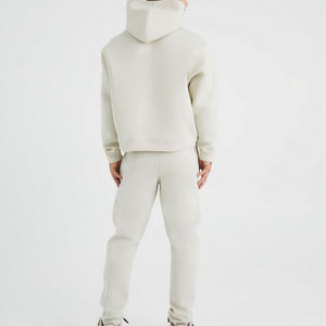 Survêtement de jogging de couleur unie de haute qualité pour hommes, vêtements d'entraînement, survêtement surdimensionné pour hommes à vendre - Product Image 4