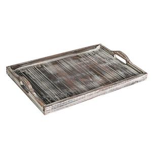 Gran oferta, hecho a mano plato para servir, decoración de mesa para fiesta de boda, uso de catering, bandejas de madera para servir de diseñador - Product Image 6