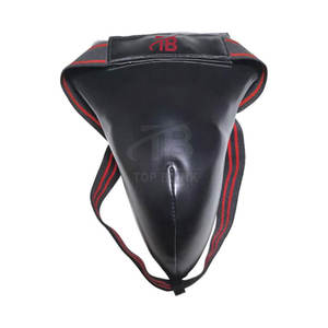 Protector de ingle de boxeo de cuero cómodo de alta calidad al por mayor para usar en boxeo - Product Image 1