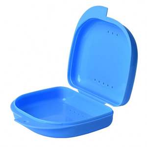 Nueva llegada colorido plástico ortodoncia <span class=keywords><strong>Dental</strong></span> retenedor caso/caja de retención/caja de dentadura blanqueamiento de dientes - Product Image 2