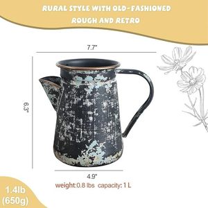 บัวรดน้ำโลหะแนววินเทจสำหรับผู้ที่ชื่นชอบในสวน - Product Image 2