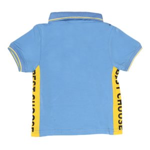 Camiseta Polo de Manga Corta para Niños - Azul - Product Image 2