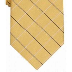 Cravatta Classica da Uomo in Seta e Poliestere di Alta Qualità con Stampa Paisley Gialla, Taglia Regolare per Stili Casual, Business e Feste - Product Image 3