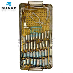 Ensemble de système d'écarteur de colonne vertébrale de rétracteur lombaire de Neurologie Versa de lames de crochet par SUAVE INSTRUMENTS CHIRURGICAUX - Product Image 2