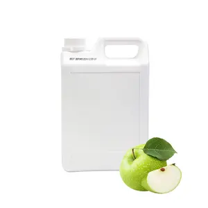 Producto de calidad Jarabe de manzana verde con tanginess estimulante adecuado para mezclar en ponches de frutas