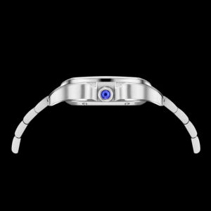 Reloj de Hip Hop con Movimiento de Cuarzo, Esfera de Cristal y Diamantes Moissanite con Claridad VVS, Diseñado para Elevar el Estilo Masculino - Product Image 3