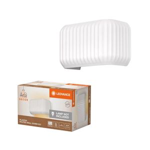 Plaster Decor 250mm Lampada da Parete in Gesso Bianco 1xE27 (Ledvance 841222) - Product Image 2