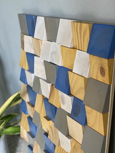 Cuadro de decoración de madera maciza para el hogar, oficina y dormitorio, diseño moderno para muebles de sala de estar, requisitos personalizados seguidos - Product Image 5